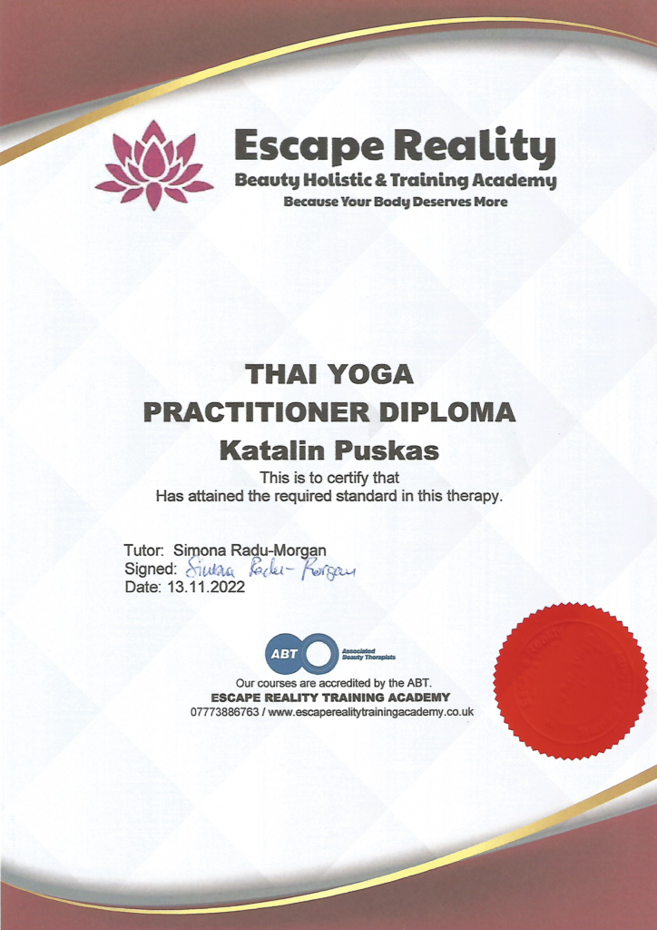 thai yoga diploma